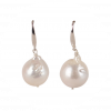 Baroque Freshwater Pearl Earrings | Ivory
