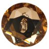 Swarovski Crystal Cocktail Ring | Gold Smokey - Image 4