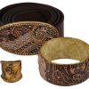 Dark Brown Leather Belt | Marsh Sands Buckle - Image 2