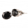 Black Onxy Stud Earrings