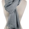 Viscose Scarf | Patchwork Grey - Image 2